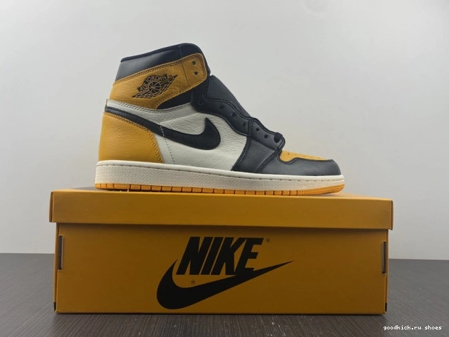 Cheap Air Yellow High 1 Toe OG Jordan 555088-711 0704